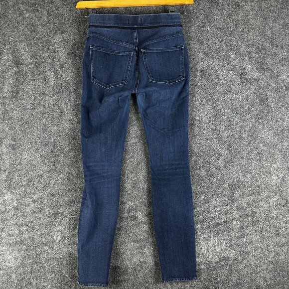 Madewell Jeans Womens 25 The Anywhere Jean Medium Wash Cotton Stretch Pull On - Picture 7 of 8